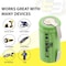 Exell Battery 2/3AA NiMH 700mAh 1.2V Flat top Rechargeable Battery with Tabs EBC-506-1 - alternate 2